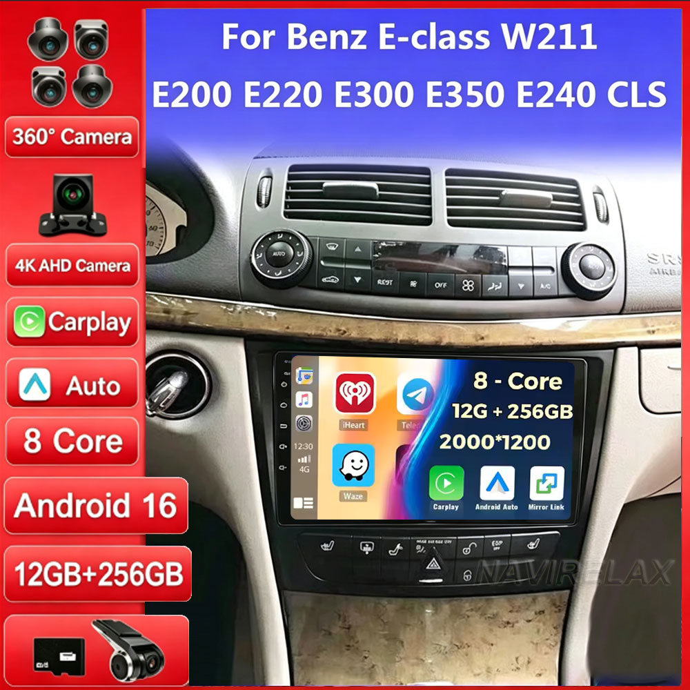 Car Care - วิทยุติดรถยนต์ Android 16 สำหรับ Mercedes Benz