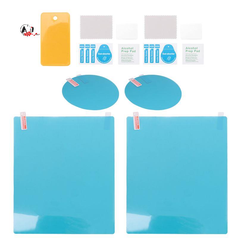 Anti Glare Car Rearview Mirror Film - A10E-4 ชิ้นฟิล์มกระจกมองหลังรถยนต์ ฟิล์มกันแสงสะท้อน ฟิล์มนาโน ฟิล์มกันฝ้า กันฝน