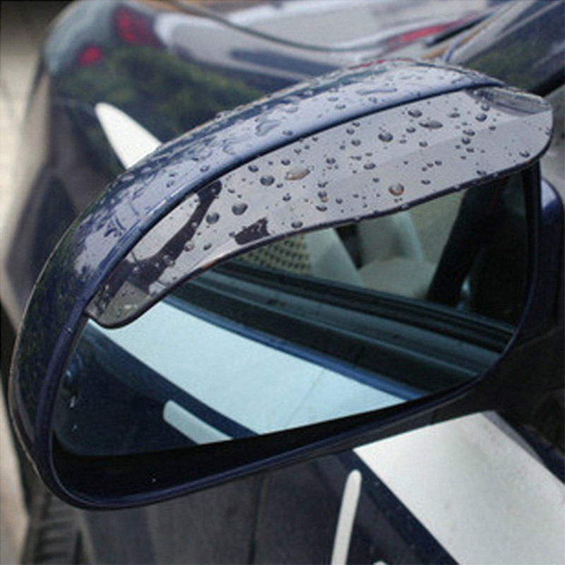 Anti Glare Car Rearview Mirror Film - 2 ชิ้นกระจกมองหลังรถยนต์ Rain Shield Rain Rain