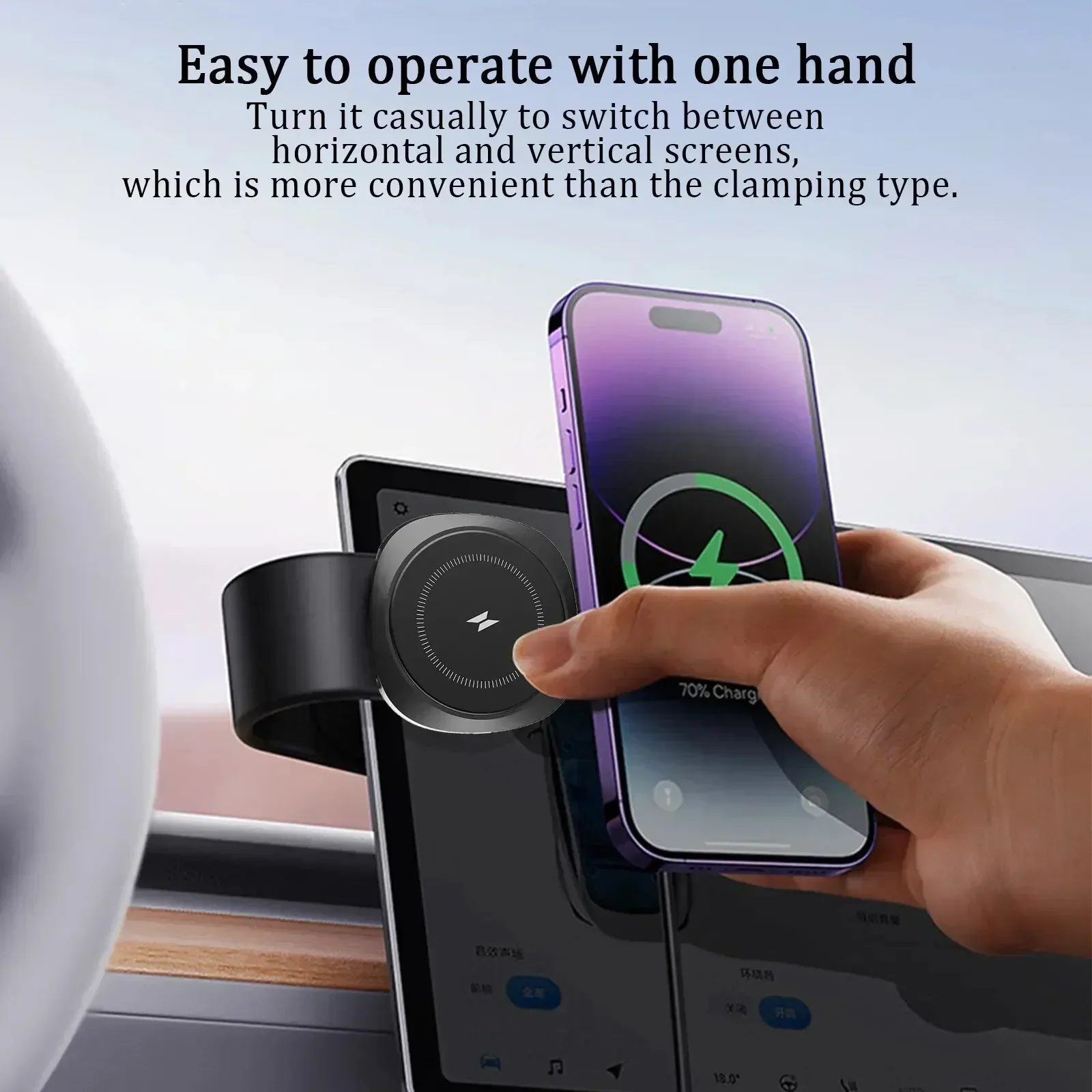 รถ Magnetic Wireless Charger ก - Wireless Car Charger Mount Fast Charging บทวิจารณ์และราคา