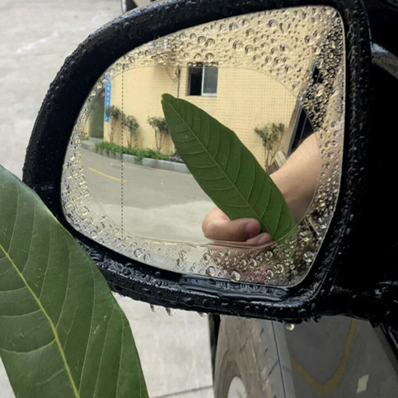 2/4 ชิ้น ฟิล์มกันฝ้า กันแสงสะท - Anti Glare Car Rearview Mirror Film บทวิจารณ์และราคา