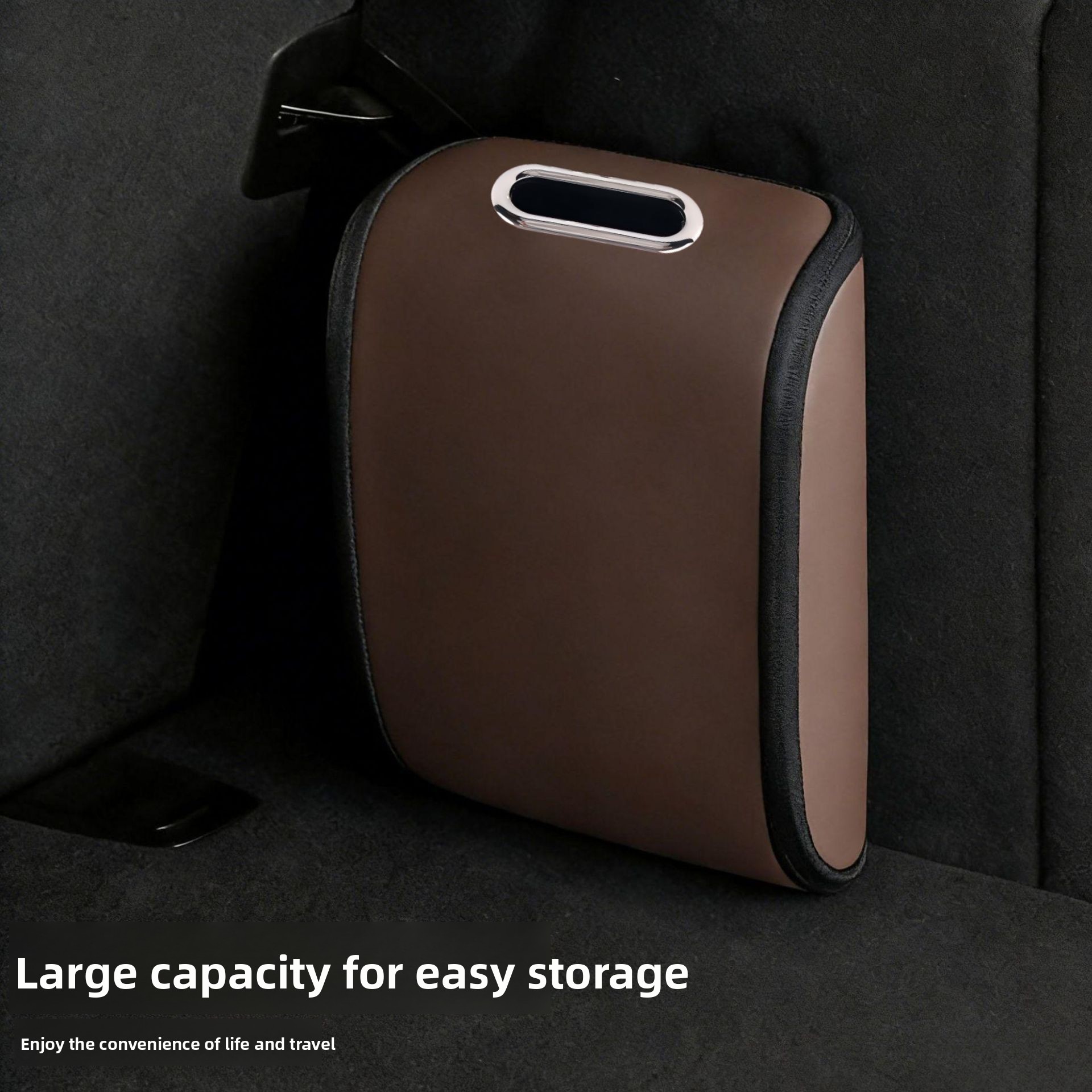กระเป๋าเก็บของท้ายรถ หนัง PU ค - Car Trunk Organizer Foldable Storage Box บทวิจารณ์และราคา