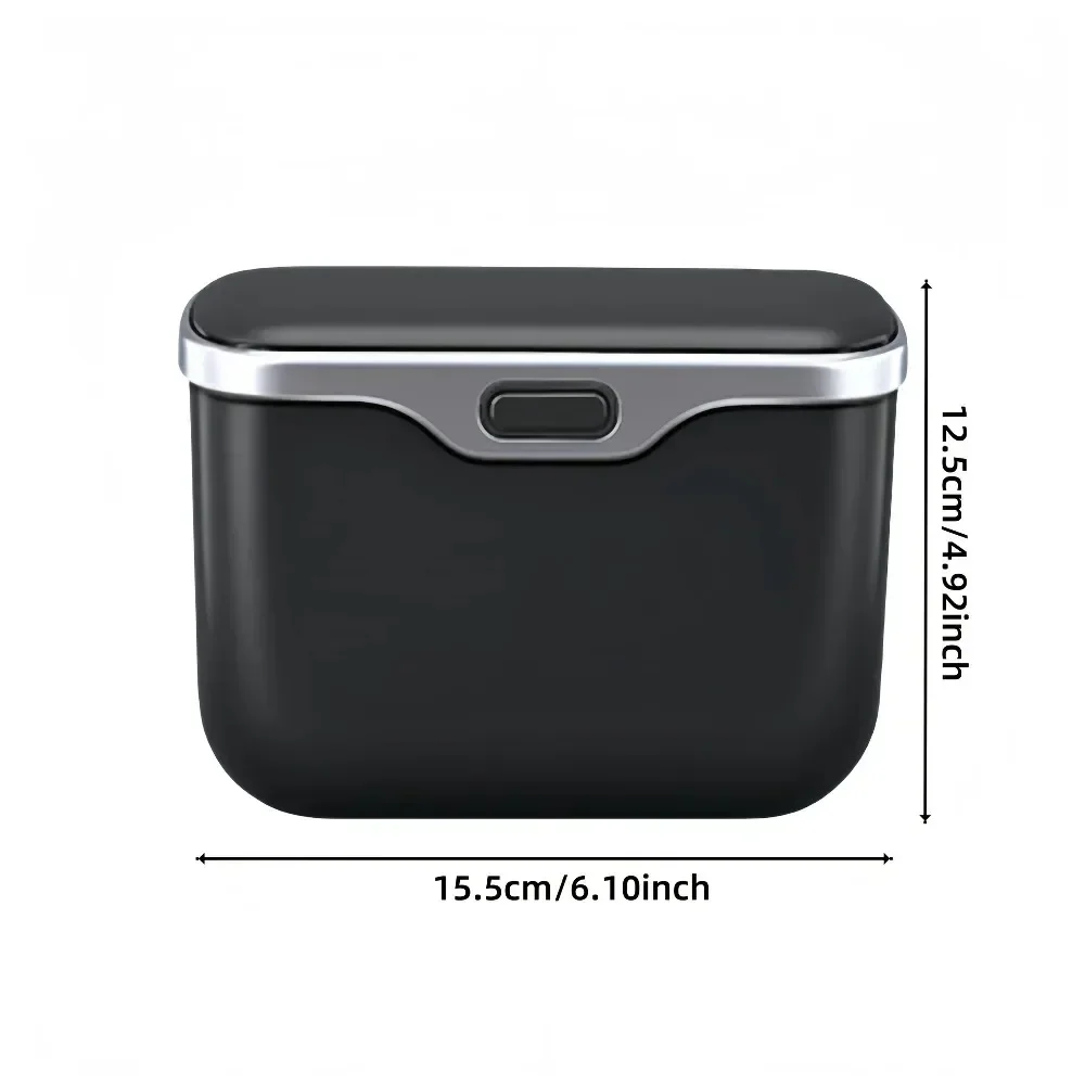 ถังขยะในรถยนต์แบบพกพา แขวนได้  - Waterproof Car Trash Can With Lid บทวิจารณ์และราคา
