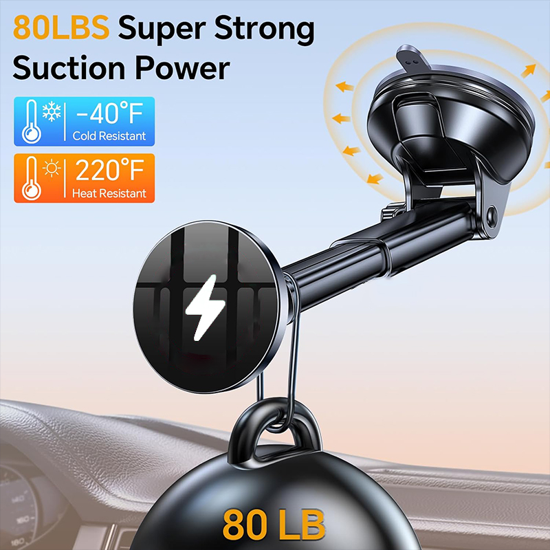 UYUXIO 15W Fast CHARGING แท่นช - Wireless Car Charger Mount Fast Charging บทวิจารณ์และราคา