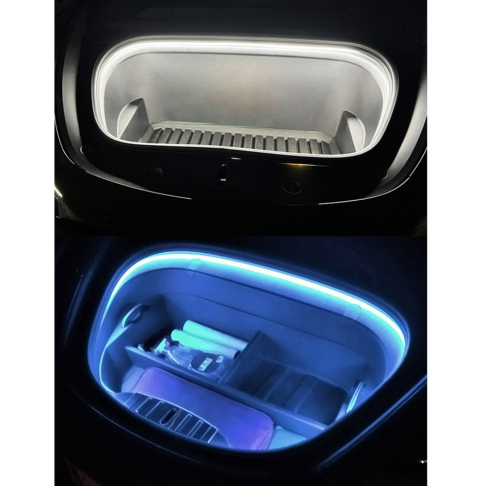 สําหรับ Tesla รุ่น 3 Y S X RGB - Led Ambient Interior Car Lights App Control บทวิจารณ์และราคา
