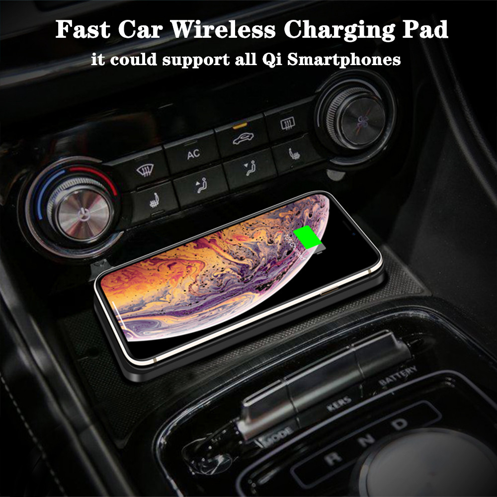 แผ่นรองซิลิโคนกันลื่นสำหรับที่ - Wireless Car Charger Mount Fast Charging บทวิจารณ์และราคา