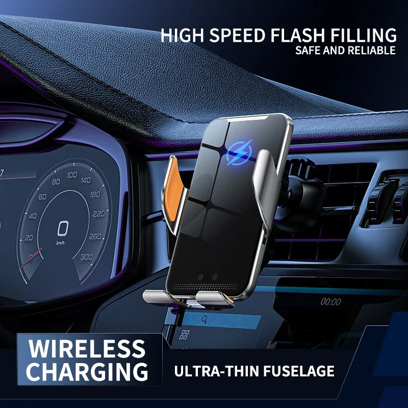 ที่ชาร์จไร้สายในรถยนต์ที่วางโท - Wireless Car Charger Mount Fast Charging บทวิจารณ์และราคา