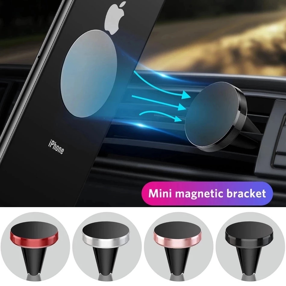 ที่วางโทรศัพท์ในรถยนต์แบบแม่เห - Magnetic Phone Holder For Car Vent บทวิจารณ์และราคา