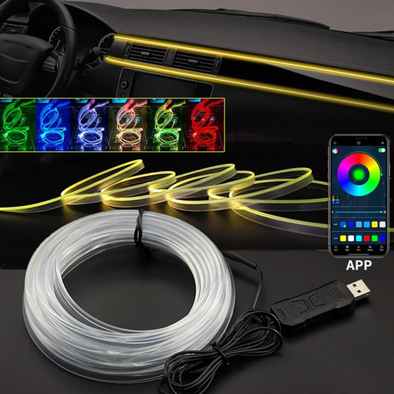 ภายในรถบรรยากาศ Light Ambient  - Led Ambient Interior Car Lights App Control บทวิจารณ์และราคา
