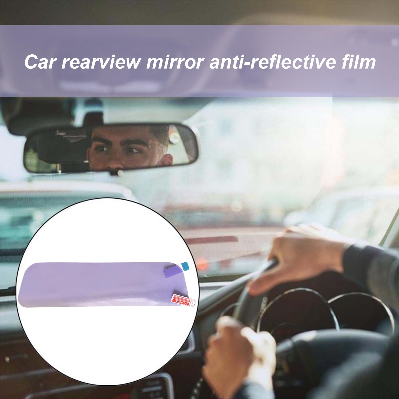ฟิล์มกันแสงสะท้อนและกันฝ้าสำหร - Anti Glare Car Rearview Mirror Film บทวิจารณ์และราคา
