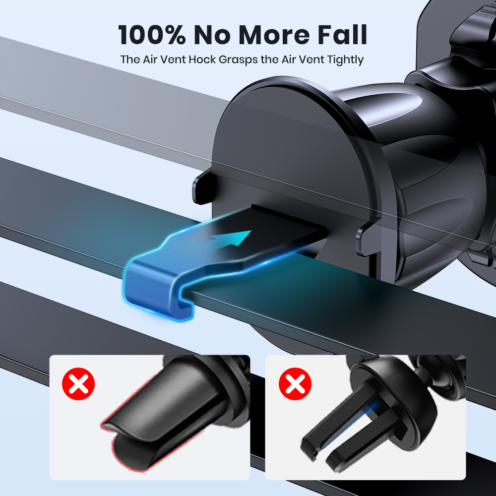 ที่ยึดโทรศัพท์ในรถยนต์แบบแม่เห - Magnetic Phone Holder For Car Vent บทวิจารณ์และราคา