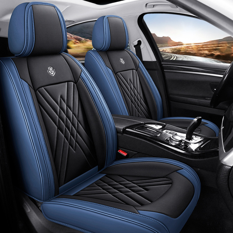 ชุดหุ้มเบาะรถยนต์หนัง Nappa ให - Leather Car Seat Covers Full Set Universal บทวิจารณ์และราคา