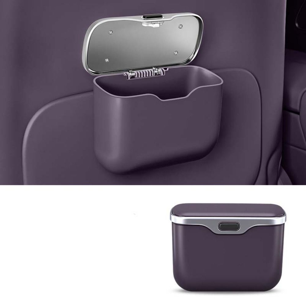 ถังขยะในรถยนต์อเนกประสงค์ พร้อ - Waterproof Car Trash Can With Lid บทวิจารณ์และราคา