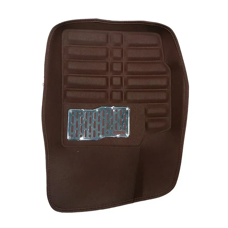 ใหม่หรูหราหนังรถสําหรับ Univer - Car Floor Mats Universal Waterproof Leather บทวิจารณ์และราคา