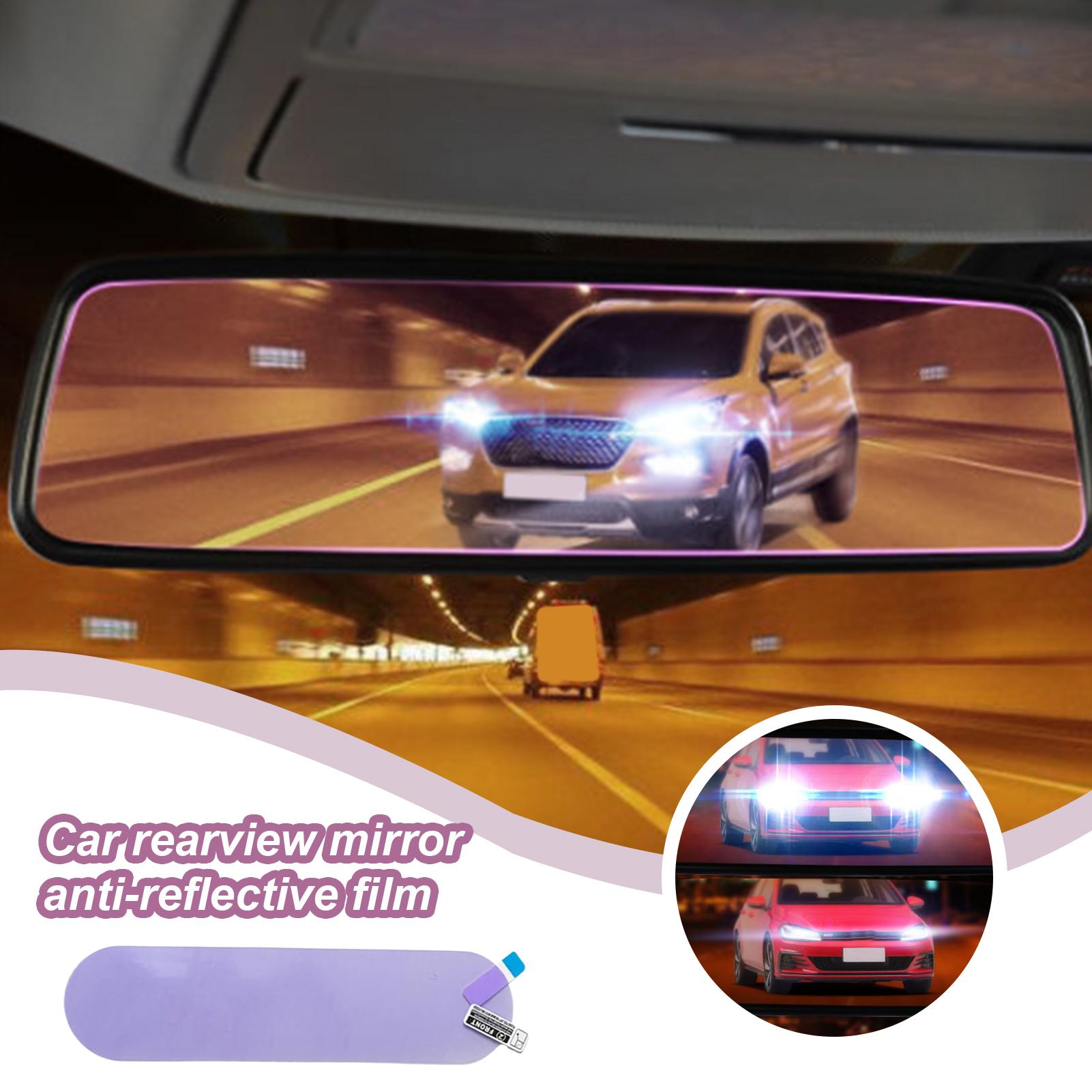 ฟิล์มกันแสงสะท้อนสำหรับกระจกมอ - Anti Glare Car Rearview Mirror Film บทวิจารณ์และราคา