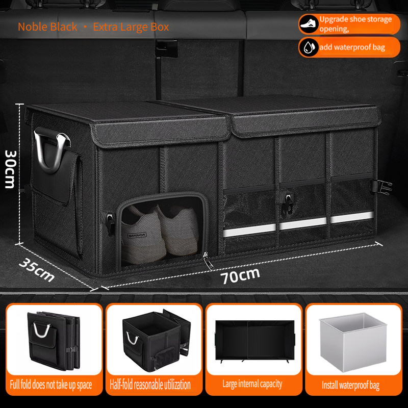 กระเป๋าเก็บของกันน้ำแบบพับได้  - Car Trunk Organizer Foldable Storage Box บทวิจารณ์และราคา
