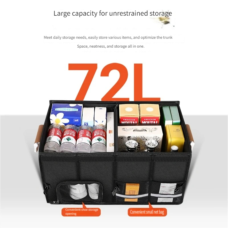 กระเป๋าเก็บของกันน้ำแบบพับได้  - Car Trunk Organizer Foldable Storage Box บทวิจารณ์และราคา