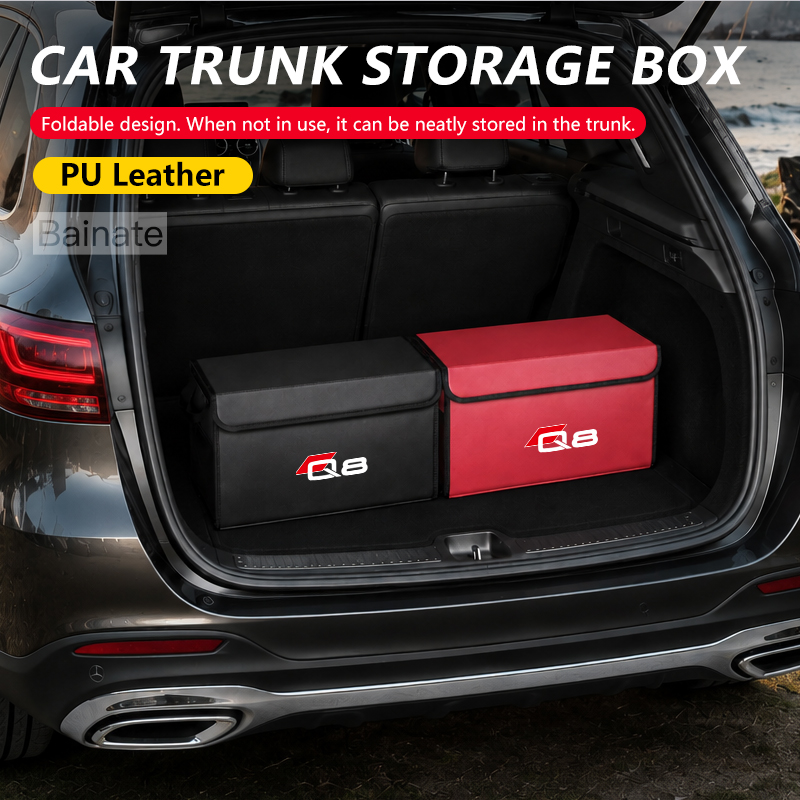 กล่องเก็บของท้ายรถสำหรับ AUDI  - Car Trunk Organizer Foldable Storage Box บทวิจารณ์และราคา